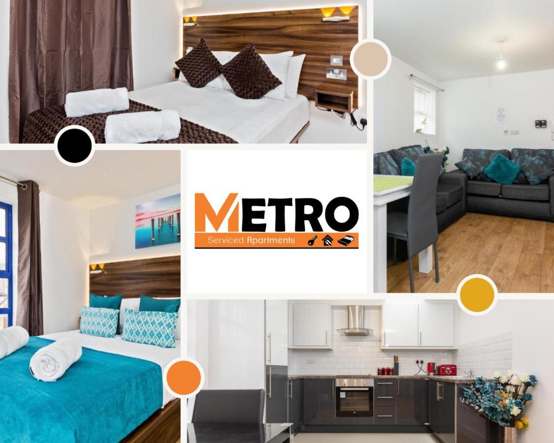 Book Today At Metro Serviced Apartments Bedford - Metro House ,Free Wifi ภายนอก รูปภาพ